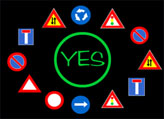 "Yes" and "No", ein Flash Cartoon von Bruno Bonzetto